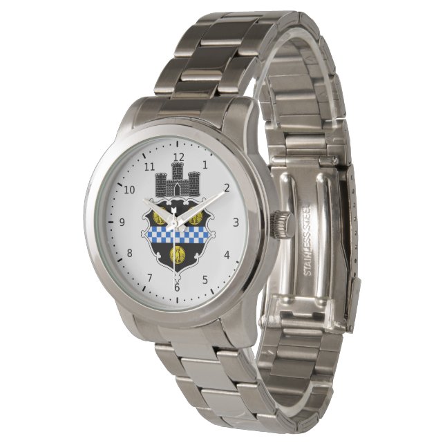 Reloj De Pulsera Emblema de Pittsburgh, Pennsylvania (Angular)