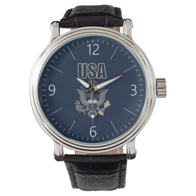 Reloj De Pulsera emblema nacional de los Estados Unidos (Anverso)