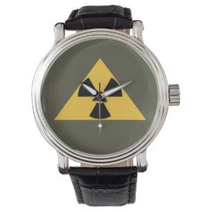 Reloj De Pulsera Emblema radioactivo