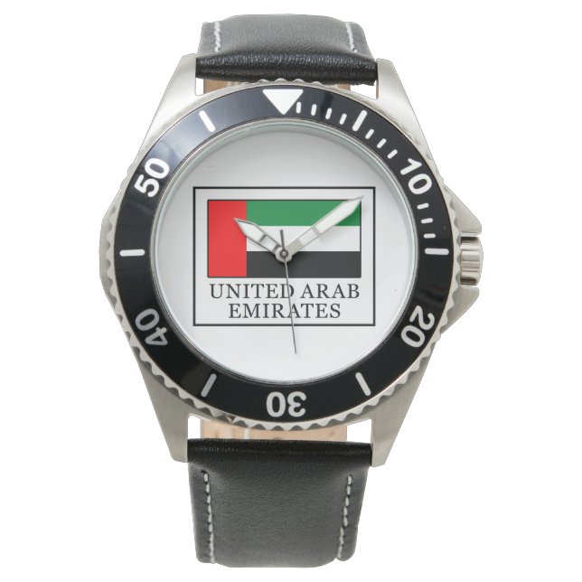 Reloj De Pulsera Emiratos Árabes Unidos (Anverso)