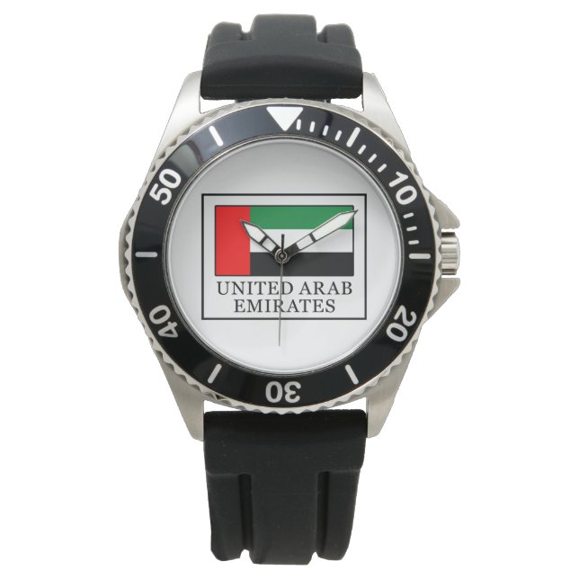 Reloj De Pulsera Emiratos Árabes Unidos (Anverso)