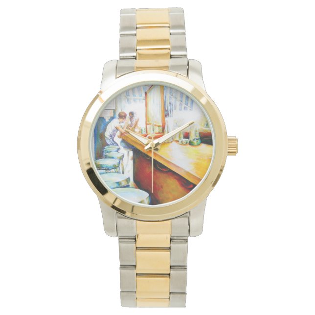 Reloj De Pulsera Emocional a motivador, lógica a justificar (Anverso)