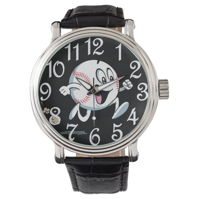 Reloj De Pulsera Emoji de béisbol (Anverso)