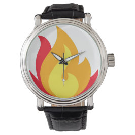 Reloj De Pulsera Emoji de incendios