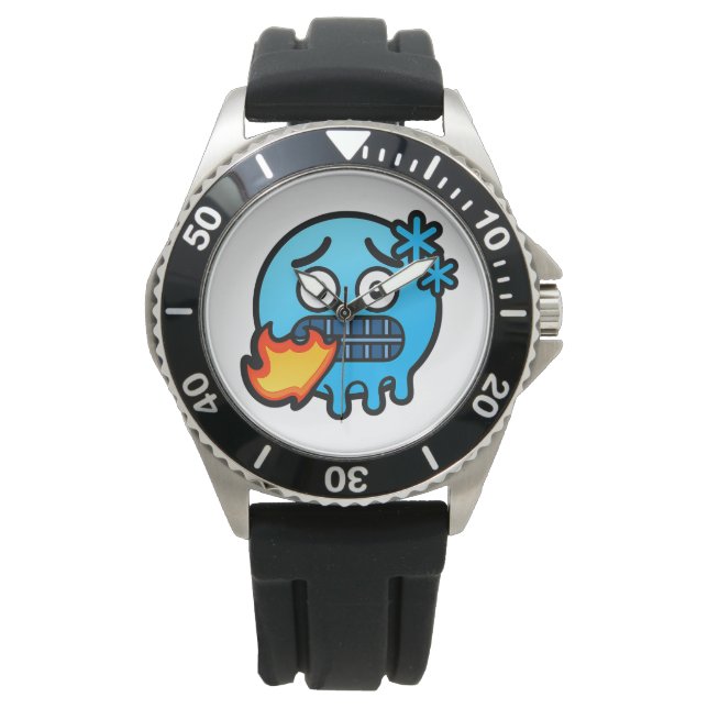Reloj De Pulsera Emoji Madness (Anverso)