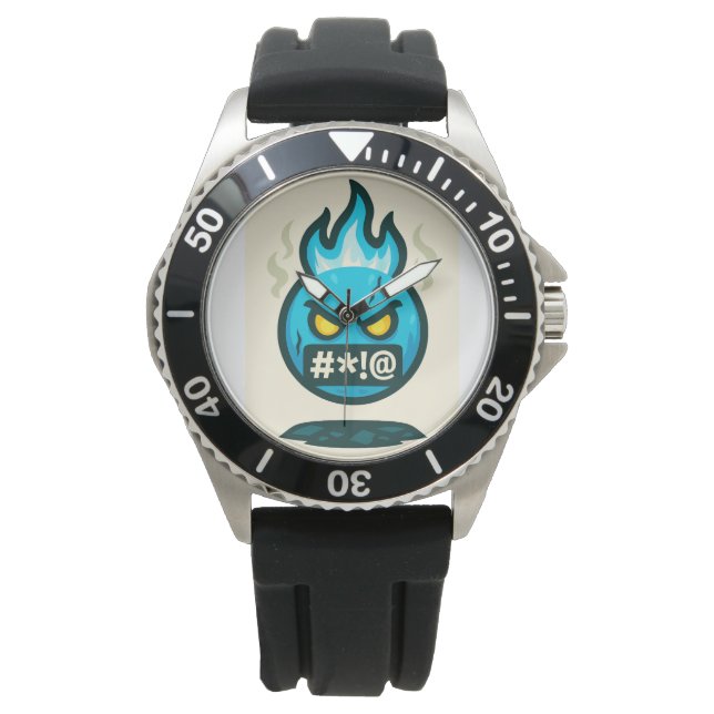 Reloj De Pulsera Emoji Madness (Anverso)