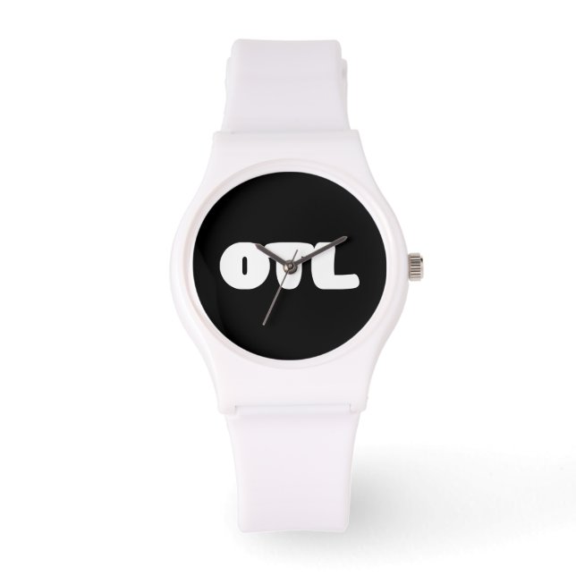 Reloj De Pulsera Emoticon OTL ~ Argot coreano (Anverso)