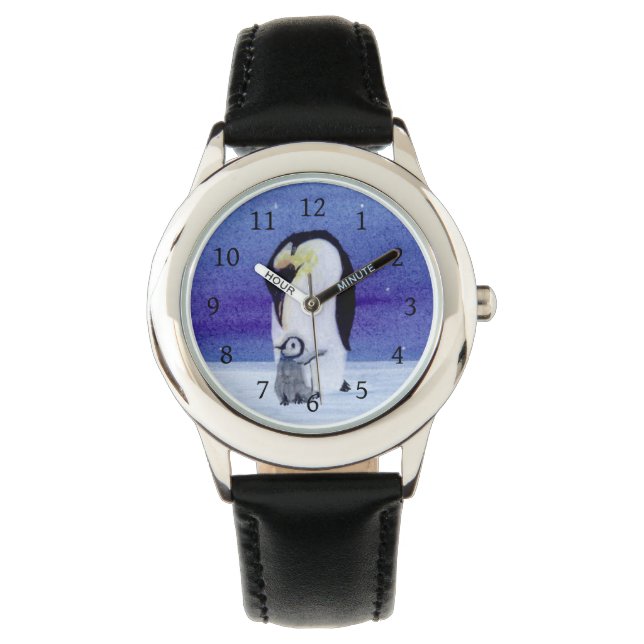 Reloj De Pulsera Emperador Penguin (Anverso)