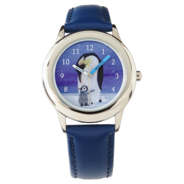 Reloj De Pulsera Emperador Penguin (Anverso)