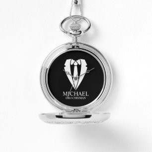 Reloj De Pulsera Empleos Bodas negros y armadores personalizados