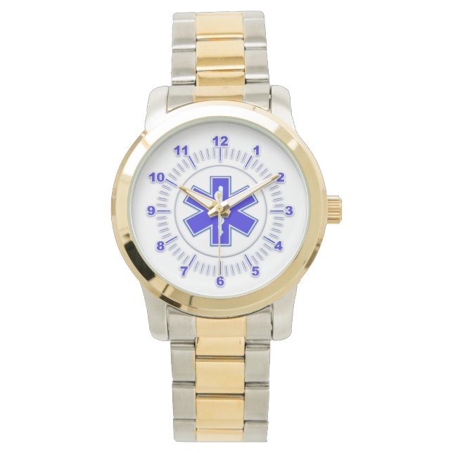 Reloj De Pulsera EMS EMT paramédico (Anverso)
