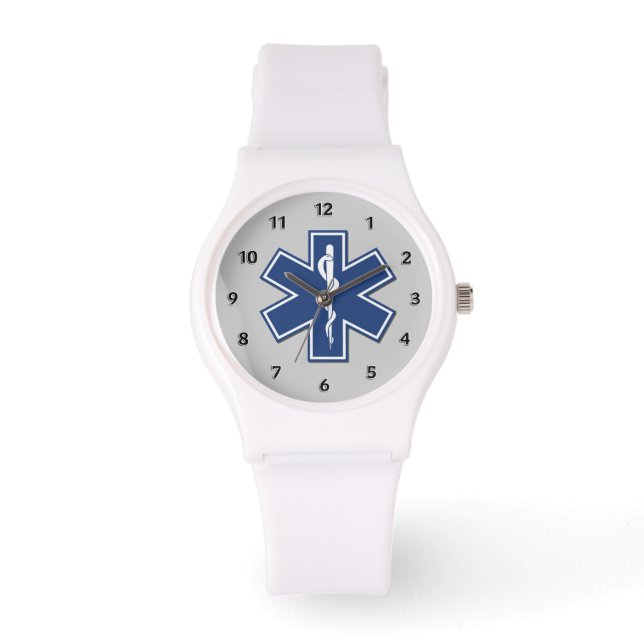 Reloj De Pulsera EMS Estrella de la Vida (Anverso)