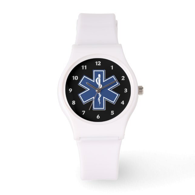 Reloj De Pulsera EMS Estrella de la Vida (Anverso)