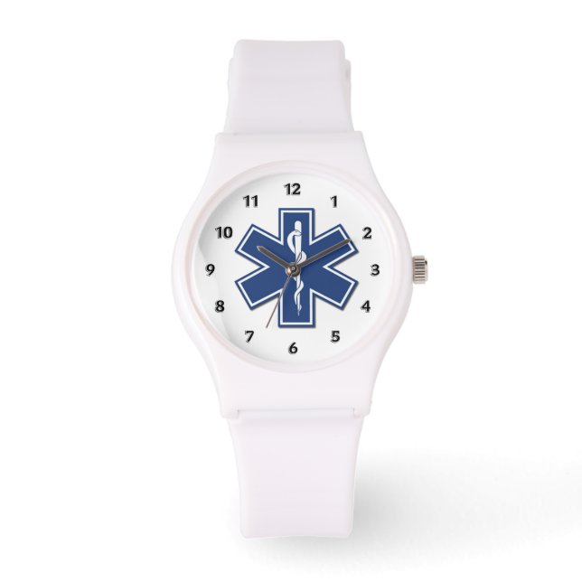 Reloj De Pulsera EMS Estrella de la Vida (Anverso)