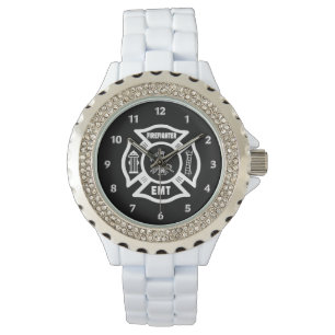Reloj De Pulsera EMT para bomberos