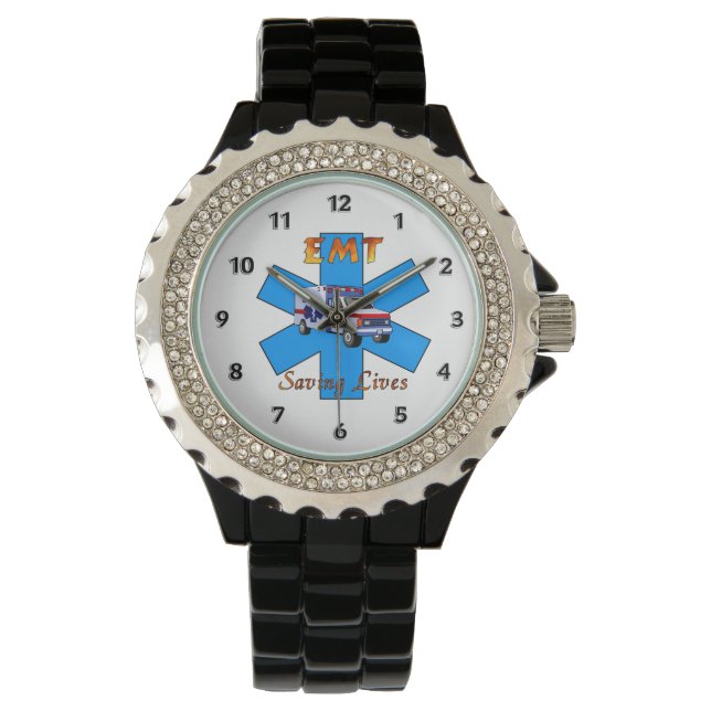 Reloj De Pulsera EMT Salvando vidas (Anverso)