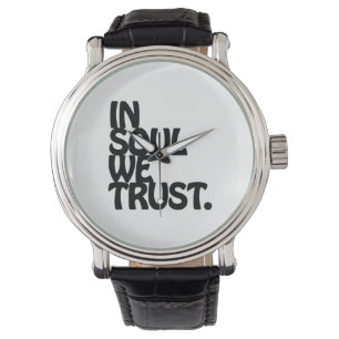 Reloj De Pulsera En alma confiamos en