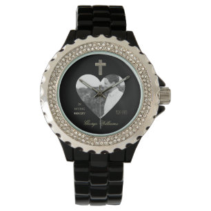 Reloj De Pulsera En la memoria amorosa imagen de la forma de la Cru