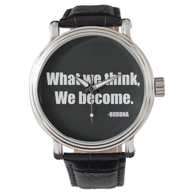 Reloj De Pulsera En lo que nos creemos. Buda (Anverso)