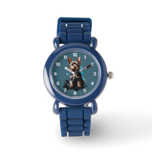 Reloj De Pulsera Encantador resaltado de Yorkshire Terrier