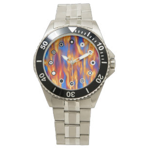Reloj De Pulsera Encendido (cara binaria) por Kenneth Yoncich