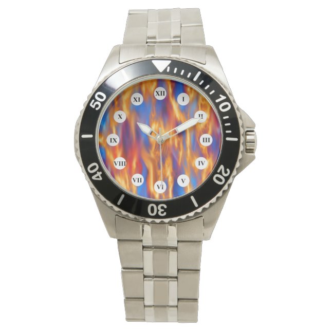 Reloj De Pulsera Encendido (romano) por Kenneth Yoncich (Anverso)