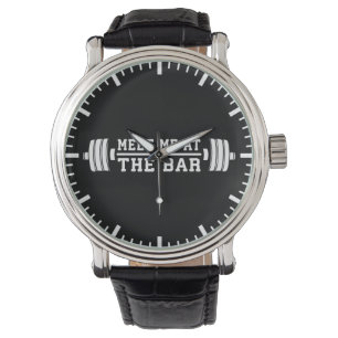 Reloj De Pulsera Encuéntrame En El Bar - Barbell - Entrenamiento