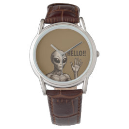 Reloj De Pulsera Encuentro Grave: El saludo Alienígena