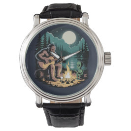Reloj De Pulsera Encuentro Paranormal de Bigfoot Alien OVNI Críptid
