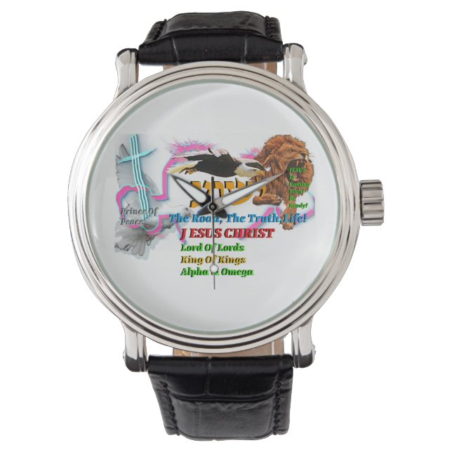 Reloj De Pulsera End time watch, Gospel Watch, Unique watch, watch (Anverso)