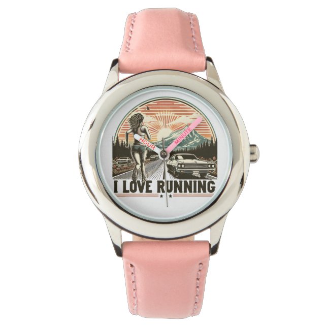 Reloj De Pulsera Endorphin Rush: Me encanta correr (Anverso)