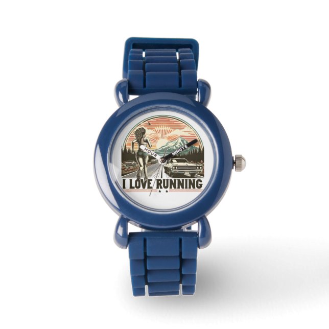 Reloj De Pulsera Endorphin Rush: Me encanta correr (Anverso)