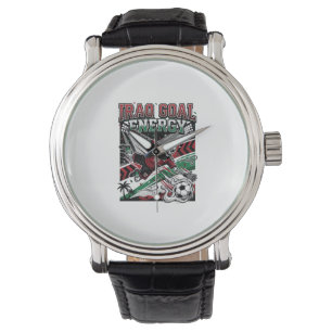 Reloj De Pulsera Energía Meta Irak Esqueleto Delantero Naciones Neg
