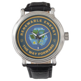 Reloj De Pulsera Energía renovable el camino a seguir