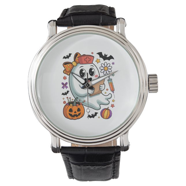 Reloj De Pulsera Enfermera fantasma del otoño (Anverso)