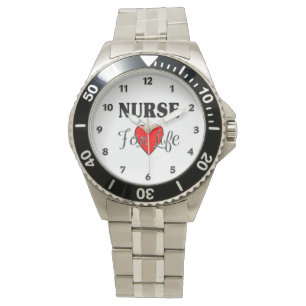 Reloj De Pulsera Enfermera para la vida