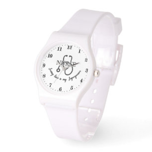 Reloj De Pulsera Enfermera salvando vidas superpotencia arte de pal