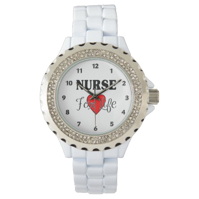 Reloj De Pulsera Enfermeras Por Vida (Anverso)