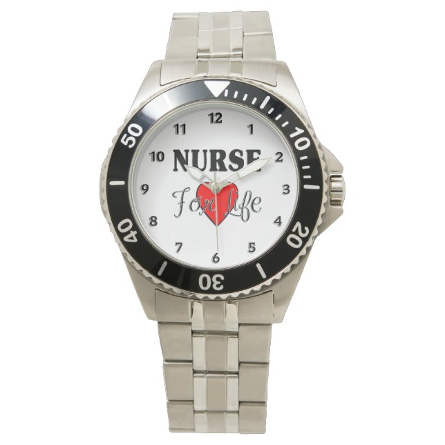 Reloj De Pulsera Enfermeras Por Vida (Anverso)