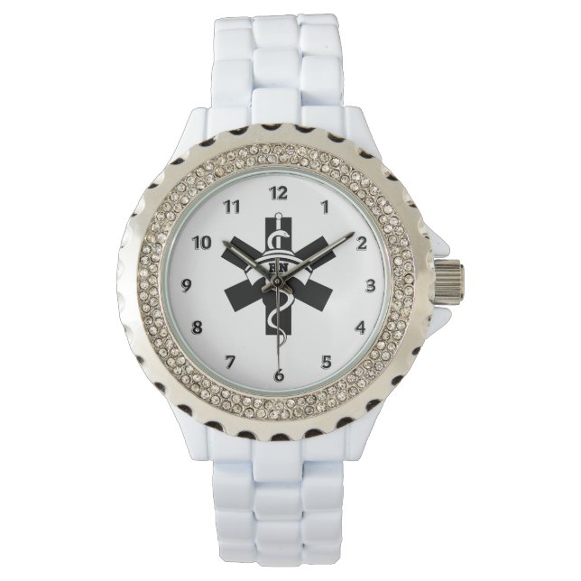 Reloj De Pulsera Enfermeras RN (Anverso)