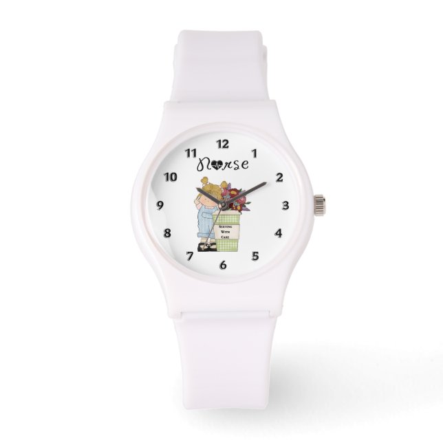 Reloj De Pulsera Enfermeras RN LPN Enfermería (Anverso)