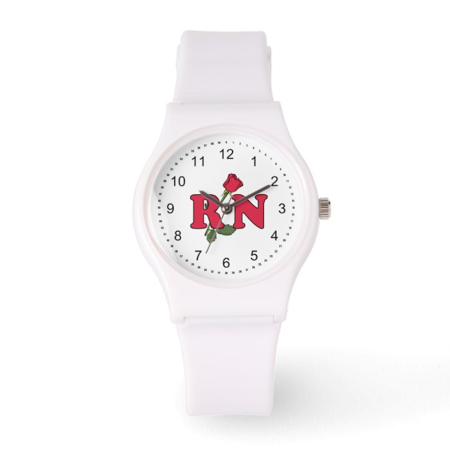 Reloj De Pulsera Enfermeras RN LPN Enfermería (Anverso)