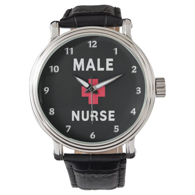 Reloj De Pulsera Enfermero masculino (Anverso)