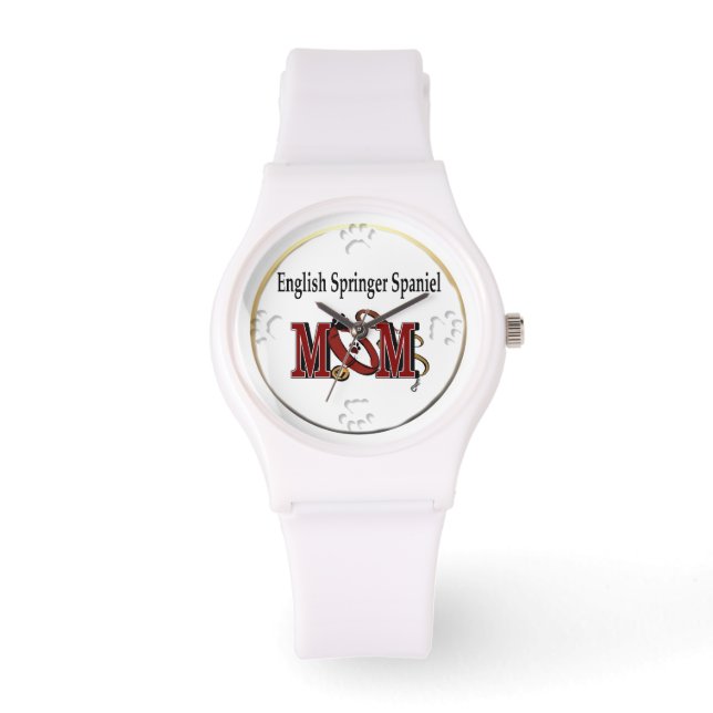 Reloj De Pulsera English Springer Spaniel Mom (Anverso)