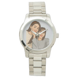 Reloj De Pulsera Englot Thai GL Engfa and Charlotte Ship Couple