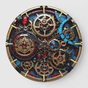 reloj de pulsera, engranajes