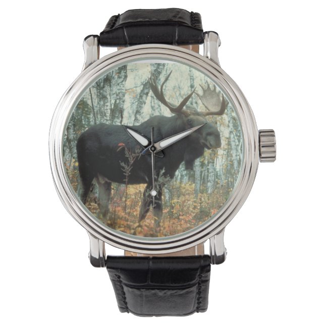 Reloj De Pulsera Enorme Moose (Anverso)