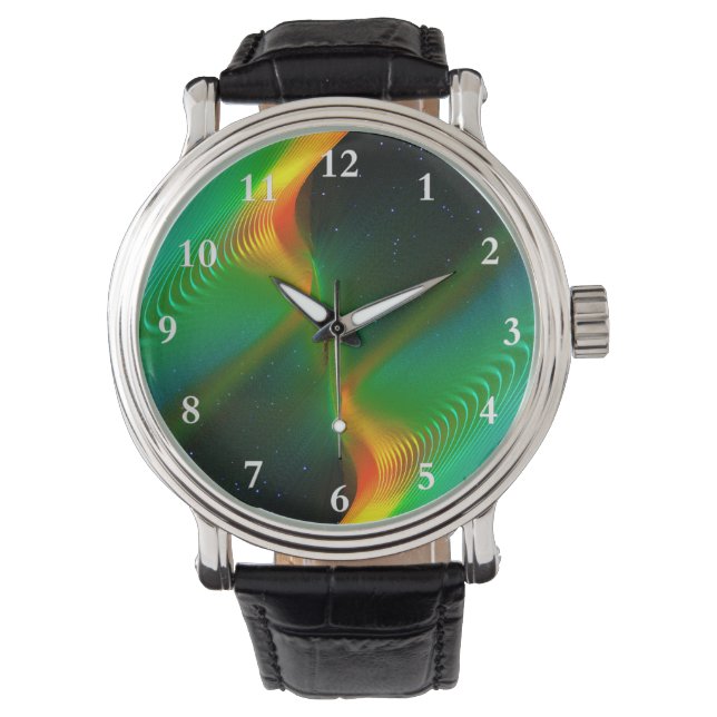 Reloj De Pulsera Enredo cuántico (Anverso)