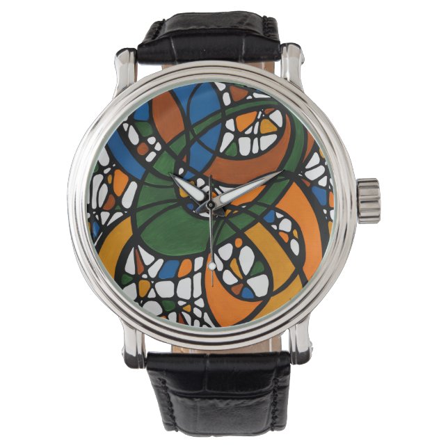 Reloj De Pulsera Enredo de Venn (Anverso)