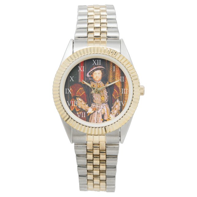 Reloj De Pulsera Enrique VIII Tudores Historia Rey Inglaterra seis  (Anverso)